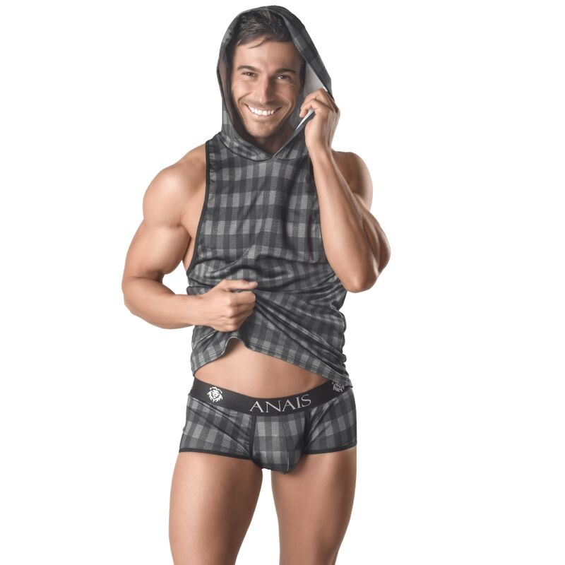 ANAIS MEN - T-SHIRT À CAPUCHE AEGIS M - Sensualia