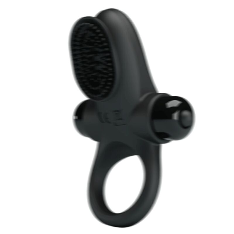 PRETTY LOVE - VIBRATOR RING II POUR LE PÉNIS NOIR - Sensualia