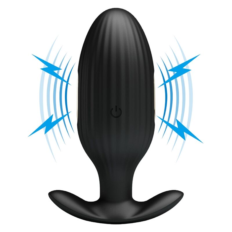 PRETTY LOVE - PLUG ANAL CONTRÔLÉ PAR APPLICATION JEFFERSON NOIR - Sensualia