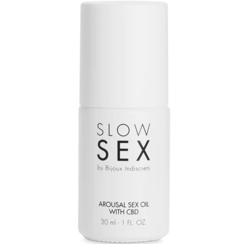 BIJOUX - SLOW SEX HUILE DE MASSAGE SEXUEL AU CBD 30 ML - Sensualia