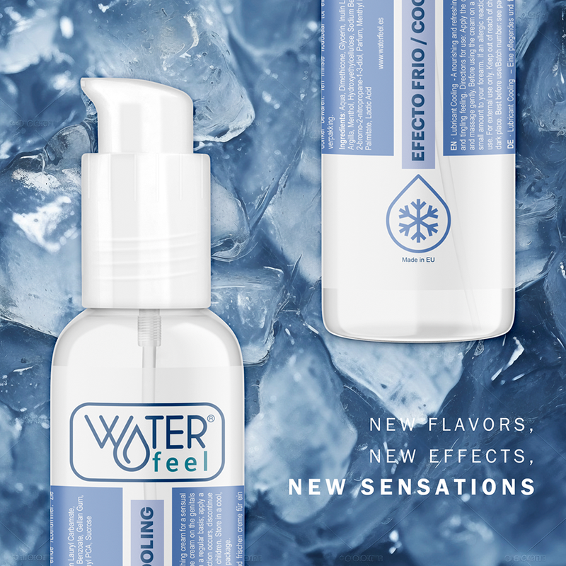 WATERFEEL - LUBRIFIANT EFFET FROID 150 ML - Sensualia