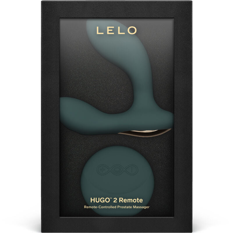 LELO - HUGO 2 MASAJEADOR DE PROSTATA CONTROL REMOTO VERDE - Sensualia