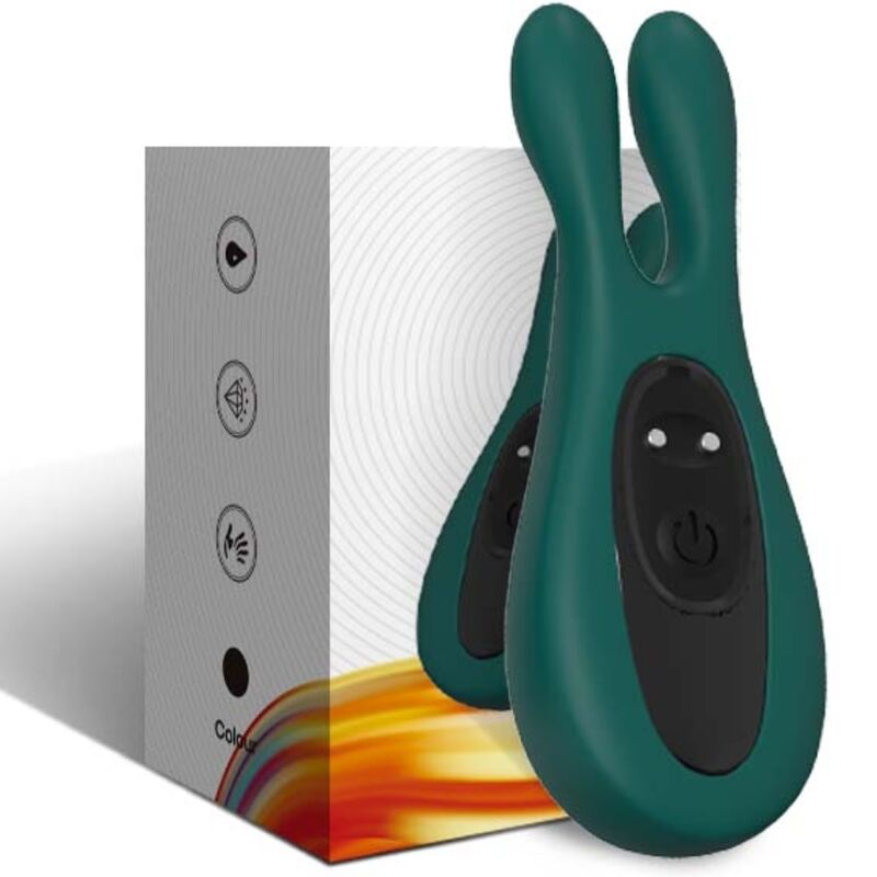 ARMONY - STIMULATEUR & VIBRATEUR LAPIN VERT - Sensualia