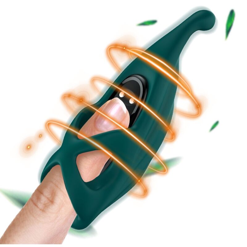 ARMONY - STIMULATEUR DE DOIGTS & VIBRATEUR VERT - Sensualia