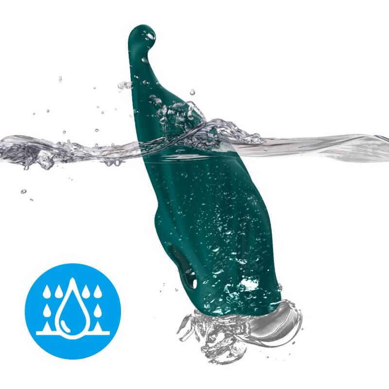 ARMONY - STIMULATEUR DE DOIGTS & VIBRATEUR VERT - Sensualia