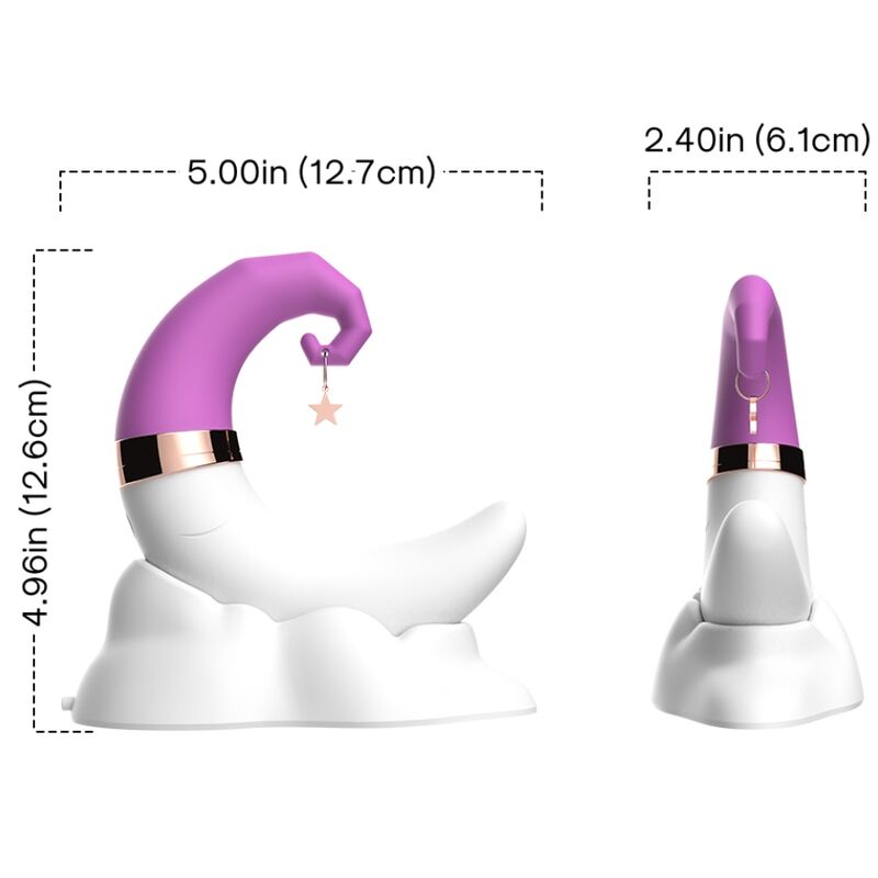 ARMONY - SWEETMOON LICKING VIBRANT CLIT ET G-SPOT ROSE ARMONY STIMULATORS