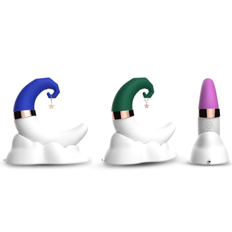 ARMONY - SWEETMOON LICKING VIBRANT CLIT ET G-SPOT BLEU ARMONY STIMULATORS