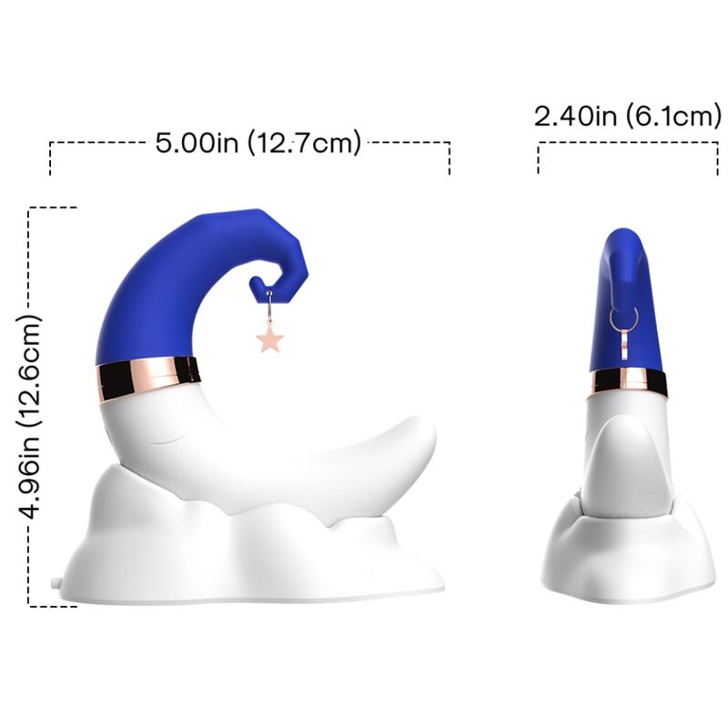 ARMONY - SWEETMOON LICKING VIBRANT CLIT ET G-SPOT BLEU ARMONY STIMULATORS