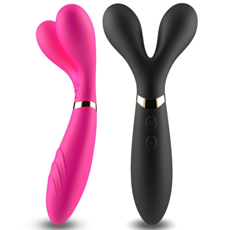 ARMONY - Y-WAND MASSAGE & VIBRATEUR DOUBLE TÊTE NOIR ARMONY MASSAGERS