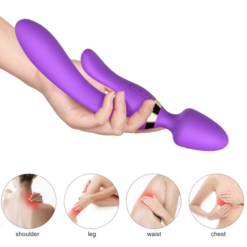 ARMONY - MASSEUR & VIBRATEUR LAPIN VIOLET ARMONY MASSAGERS