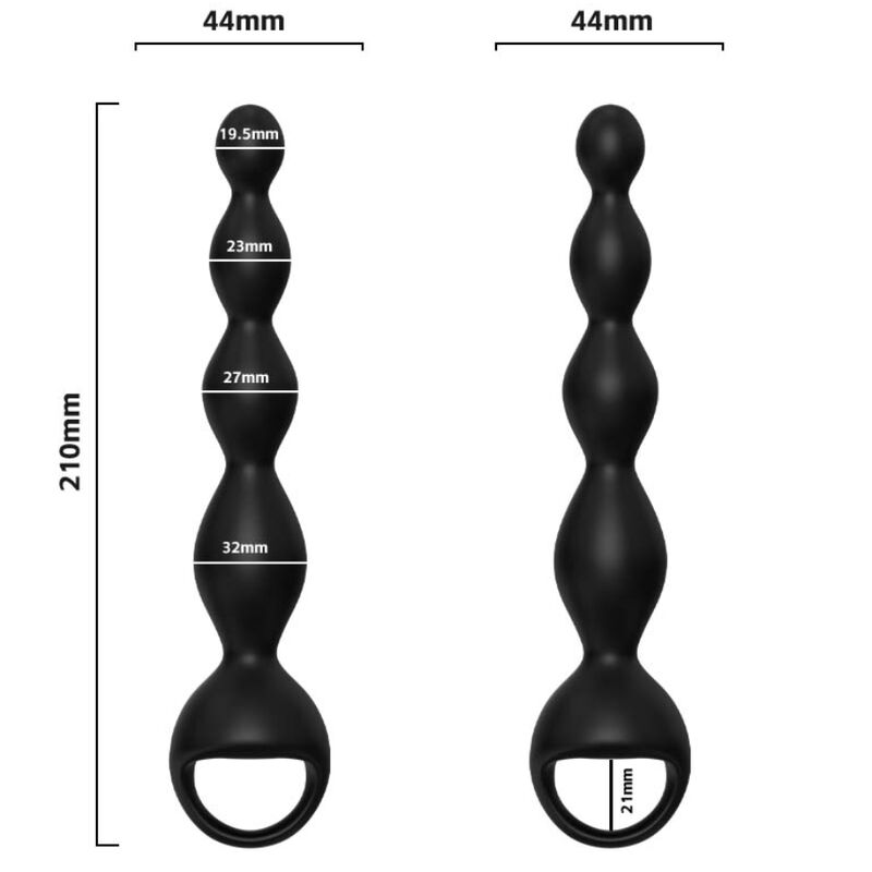 ARMONY - PLUG ANAL VIBRATEUR DOIGT NOIR - Sensualia