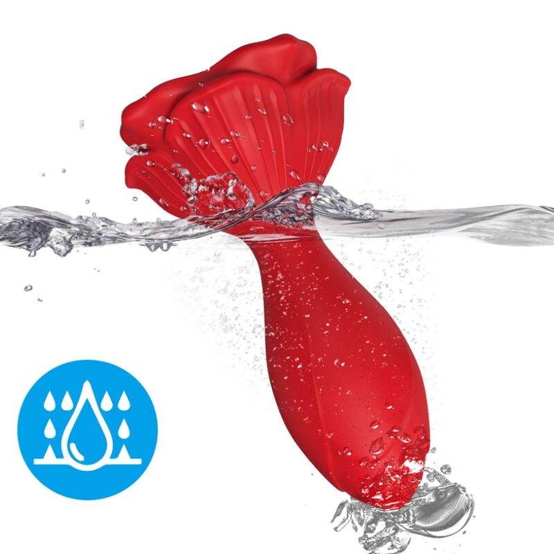 ARMONY - VIBRATEUR ROSE & PLUG ANAL PETITE TÉLÉCOMMANDE ROUGE - Sensualia