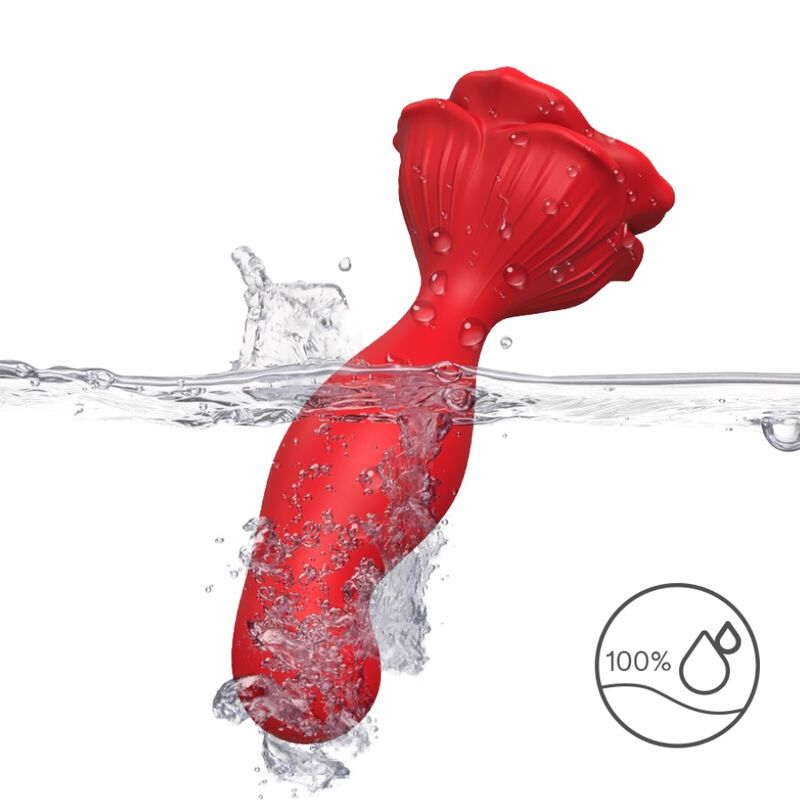 ARMONY - VIBRATEUR ROSE & PLUG ANAL TÉLÉCOMMANDE ROUGE - Sensualia