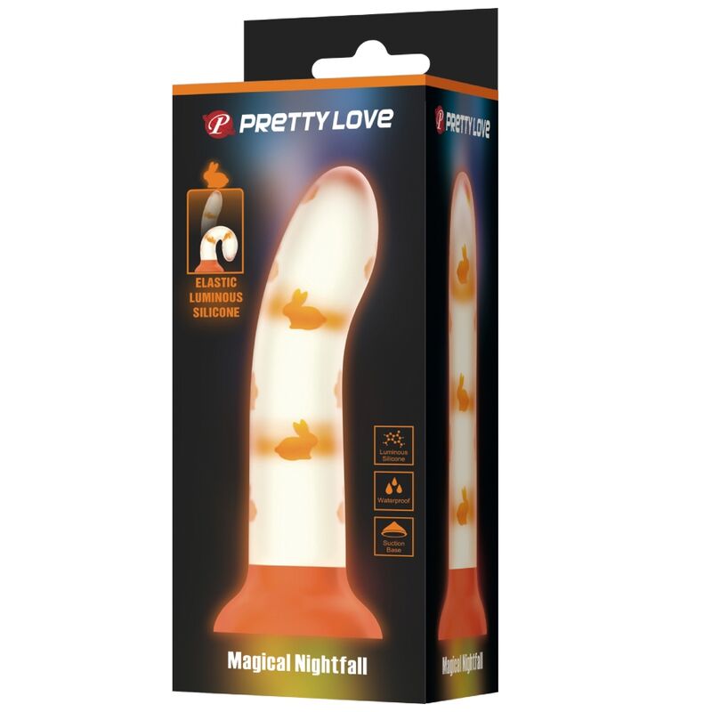 PRETTY LOVE - GODE MAGIQUE NIGHTFALL SANS VIBRATION ORANGE LUMINEUX - Sensualia