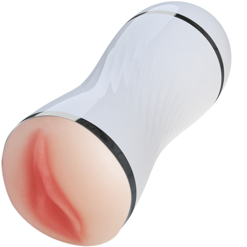 ARMONY - MASTURBATEUR DOUBLE VAGIN ET BOUCHE BLANC - Sensualia