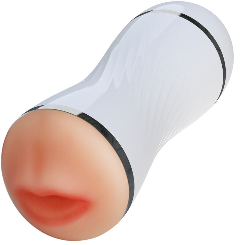 ARMONY - MASTURBATEUR DOUBLE VAGIN ET BOUCHE BLANC - Sensualia