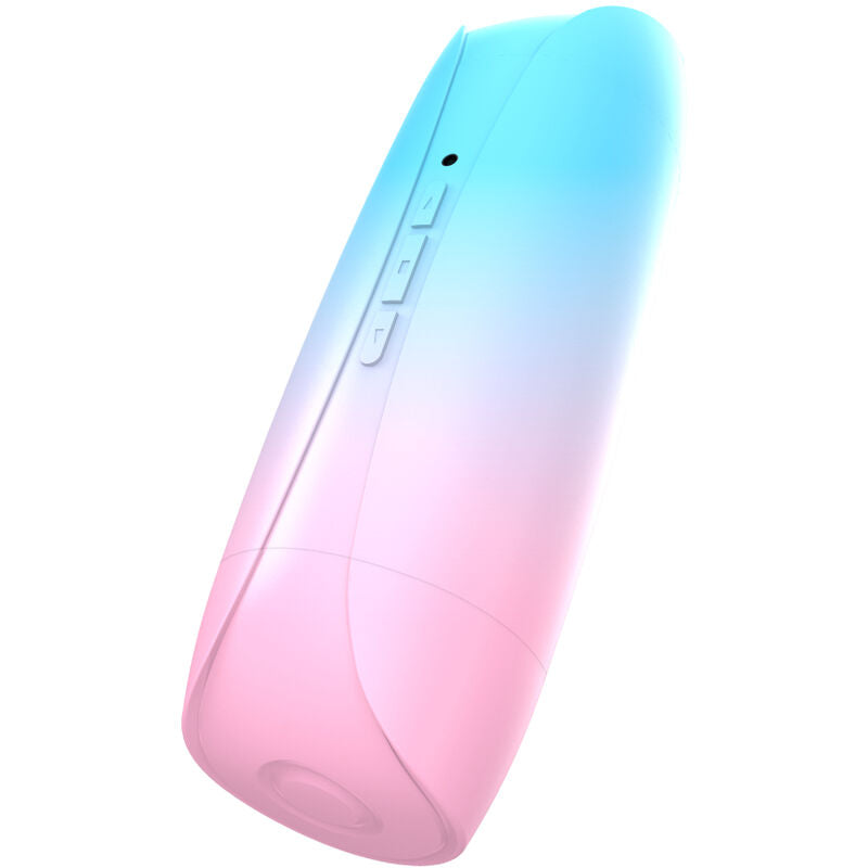 ARMONY - MASTURBATEUR VIBRATEUR DOUBLE VAGIN ET BOUCHE ARC-EN-CIEL - Sensualia