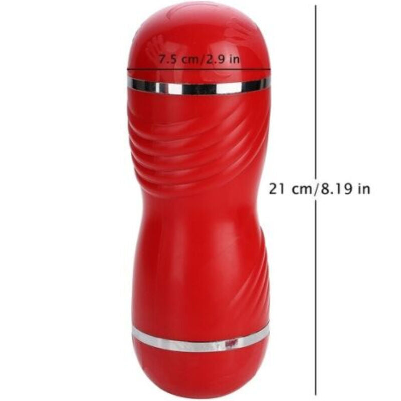 ARMONY - MASTURBATEUR DOUBLE VAGIN ET BOUCHE ROUGE - Sensualia