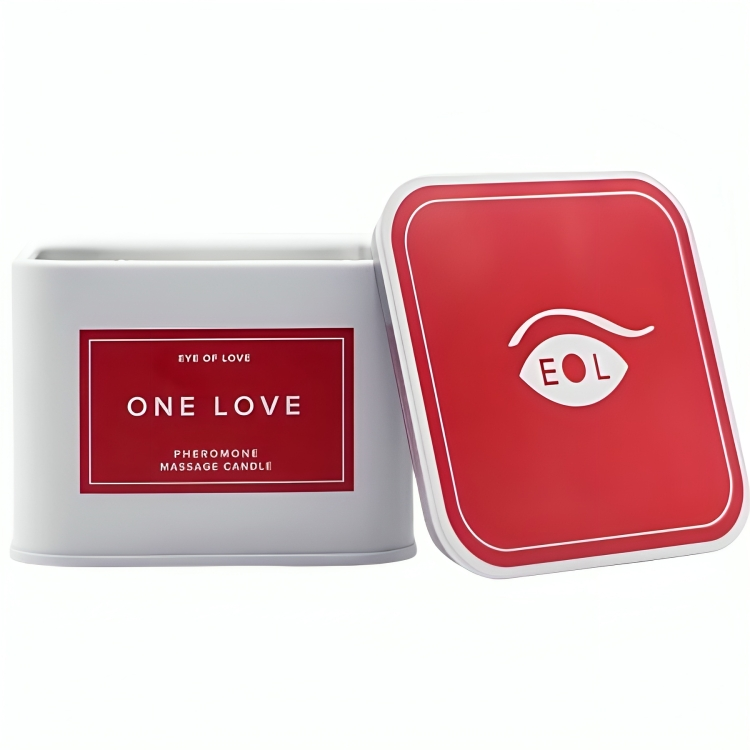 EYE OF LOVE - BOUGIE DE MASSAGE ONE LOVE POUR FEMME 150 ML - Sensualia