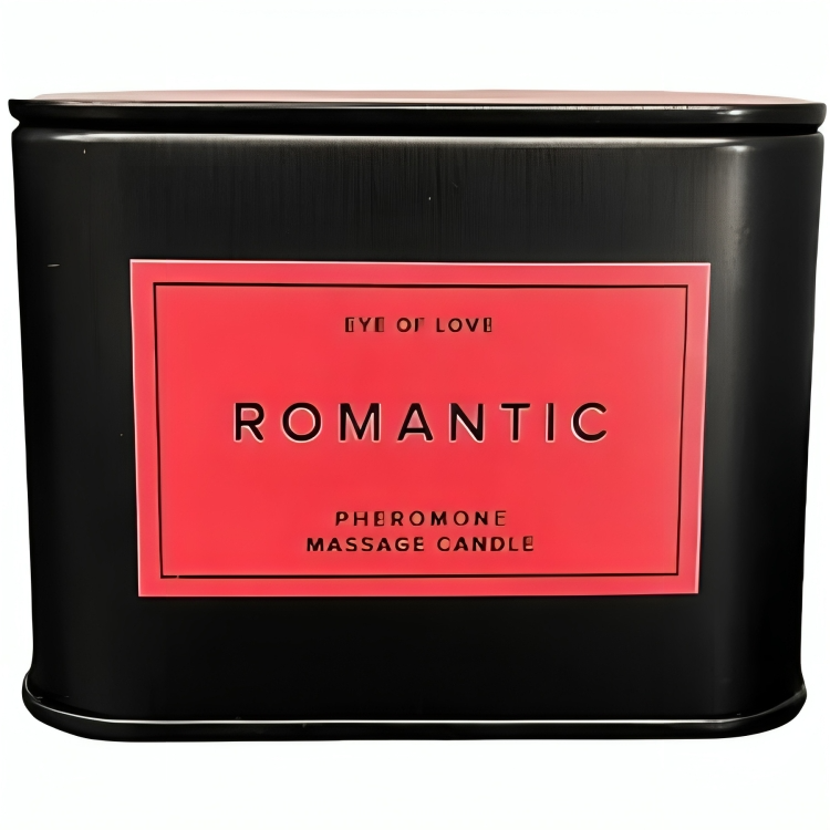 EYE OF LOVE - BOUGIE DE MASSAGE ROMANTIQUE POUR HOMME 150 ML - Sensualia