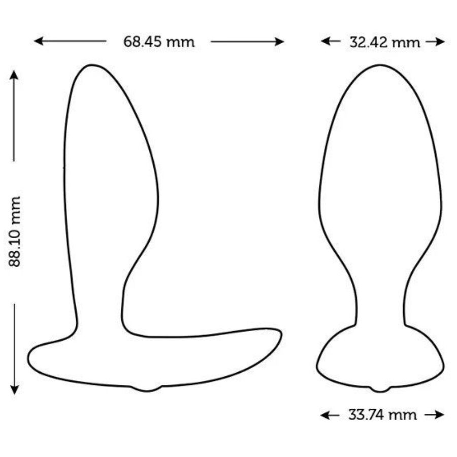 WE-VIBE - DITTO+ PLUG ANAL VIBRADOR ROSA - Sensualia