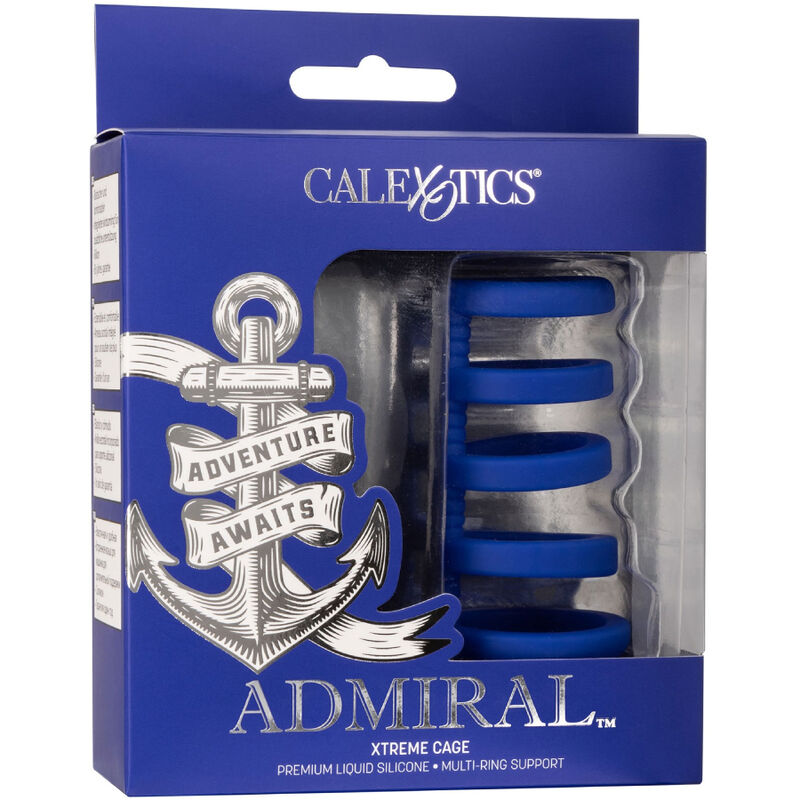 CALEXOTICS - ADMIRAL XTREME CAGE BLEU - Sensualia