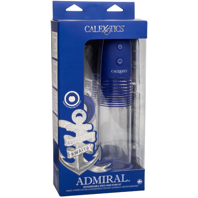 CALEXOTICS - ADMIRAL KIT POMPE DE MONTAGE RECHARGEABLE - Sensualia