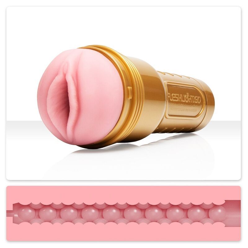 FLESHLIGHT - STAMINA GO TRAINING UNIT LADY + LANCEMENT UNIVERSEL + LUBRIFIANT DE QUALITÉ AQUA 50 ML - Sensualia