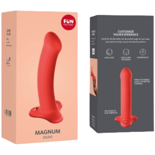 FUN FACTORY - MAGNUM DILDO VERDE - Sensualia