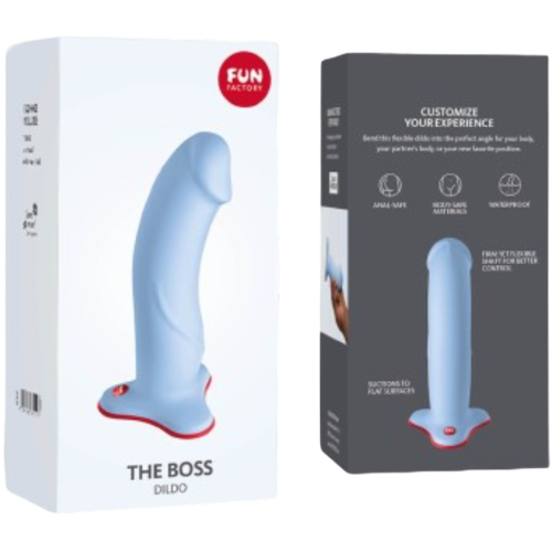 FUN FACTORY - THE BOSS DILDO REALISTICO NEGRO - Sensualia