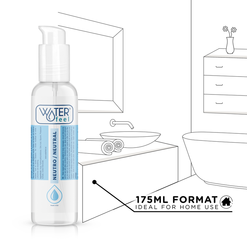 WATERFEEL - LUBRIFIANT NATUREL 175 ML - Sensualia