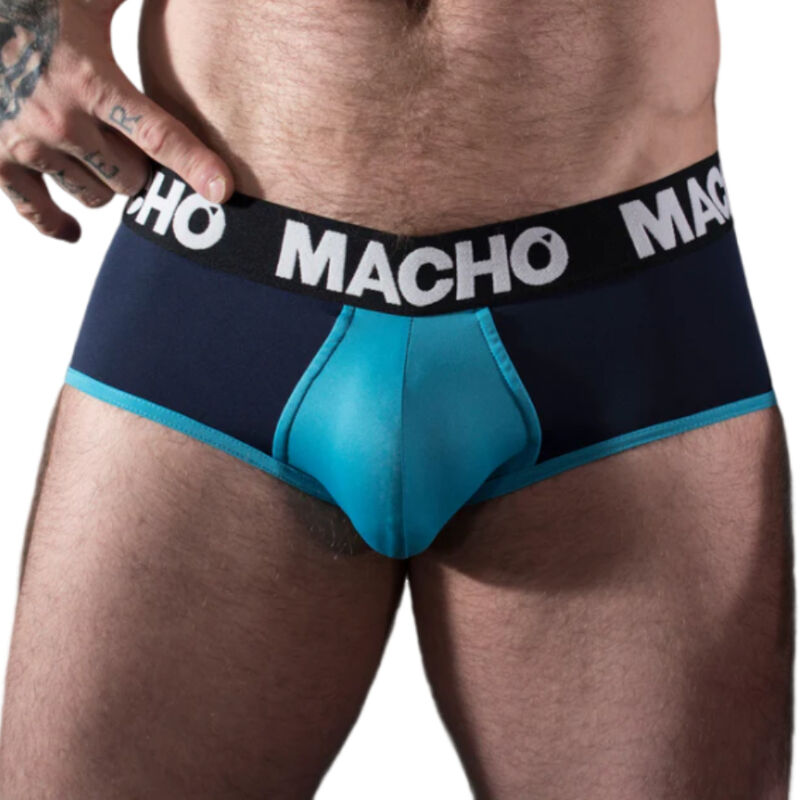 MACHO - MS26A SLIP AZUL/AZUL S - Sensualia