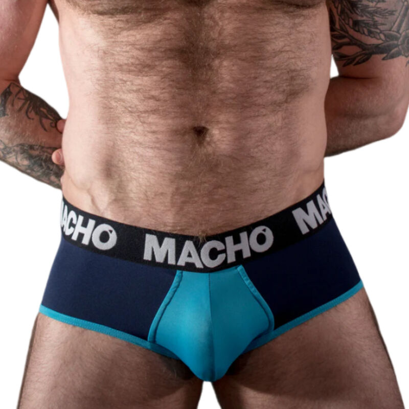 MACHO - MS26A SLIP AZUL/AZUL S - Sensualia