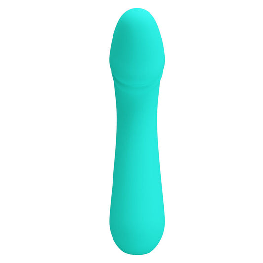 PRETTY LOVE - VIBRATEUR RECHARGEABLE CETUS VERT AQUA - Sensualia
