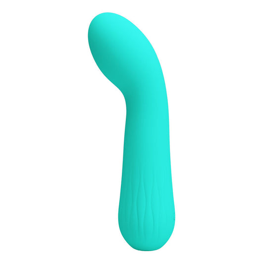 PRETTY LOVE - VIBRATEUR RECHARGEABLE FAUN VERT AQUA - Sensualia