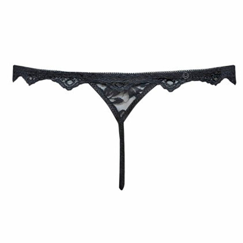LIVCO CORSETTI FASHION - BELITA LC 90231 SUJETADOR + PANTY + LIGUERO NEGRO S/M - Sensualia