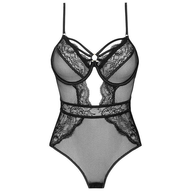LIVCO CORSETTI FASHION - FINASAN LC 90632 BODY NEGRO - Sensualia
