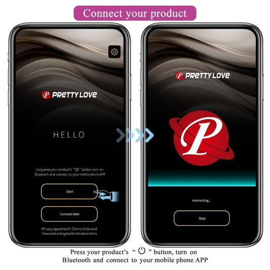 PRETTY LOVE - TÉLÉCOMMANDE CATALINA VIBRATOR APP VIOLET - Sensualia