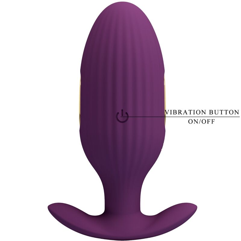 PRETTY LOVE - PLUG ANAL CONTRÔLÉ PAR APPLICATION JEFFERSON VIOLET - Sensualia