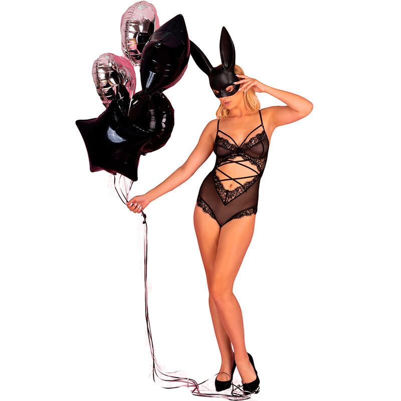 LIVCO CORSETTI FASHION - KYLSSIAM LC 90613 BODY NEGRO - Sensualia