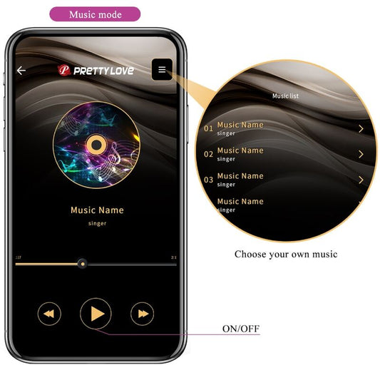 PRETTY LOVE - ELVIRA KEGEL BALLS APP TÉLÉCOMMANDE VIOLET - Sensualia