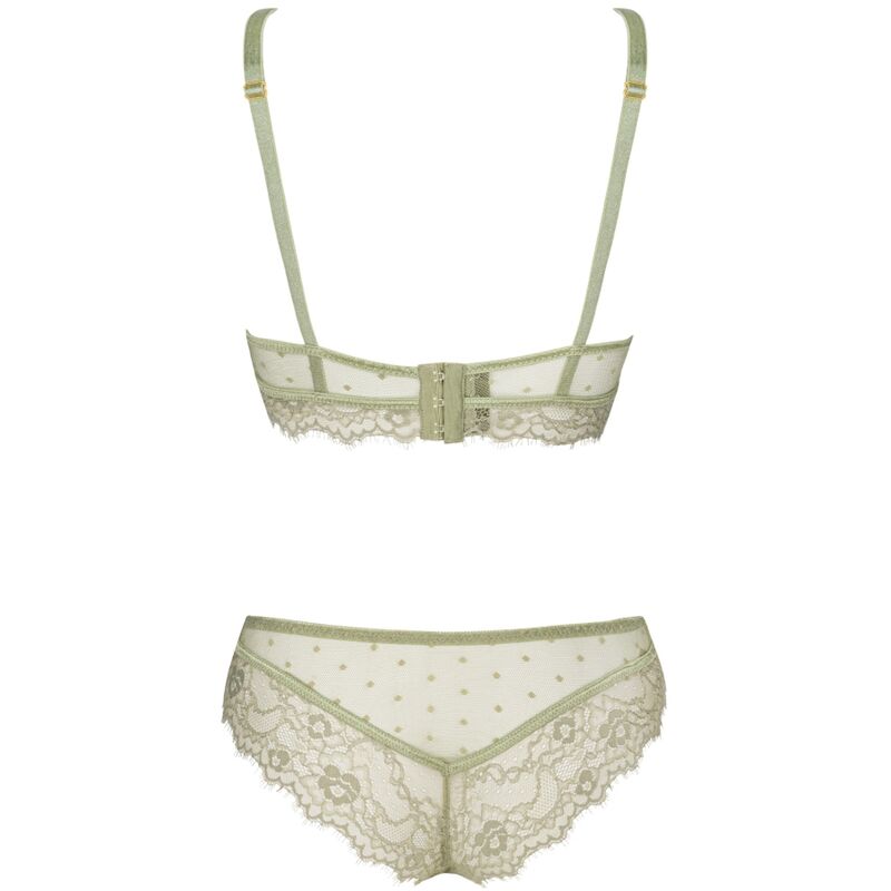 LIVCO CORSETTI FASHION - PINE LC 90667 SUJETADOR + PANTY KHAKI - Sensualia