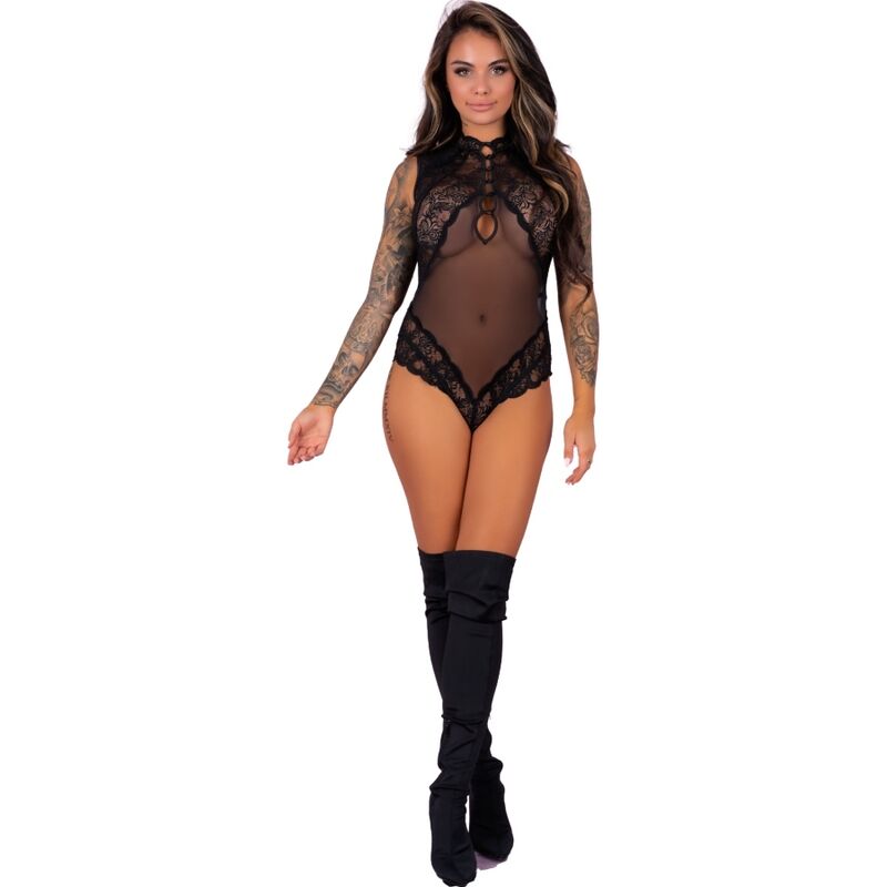 LIVCO CORSETTI FASHION - SAGEN LC 90694 BODY NEGRO - Sensualia