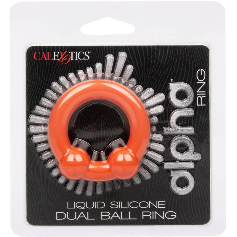 CALEXOTICS - ALPHA BAGUE DOUBLE BILLE ORANGE - Sensualia