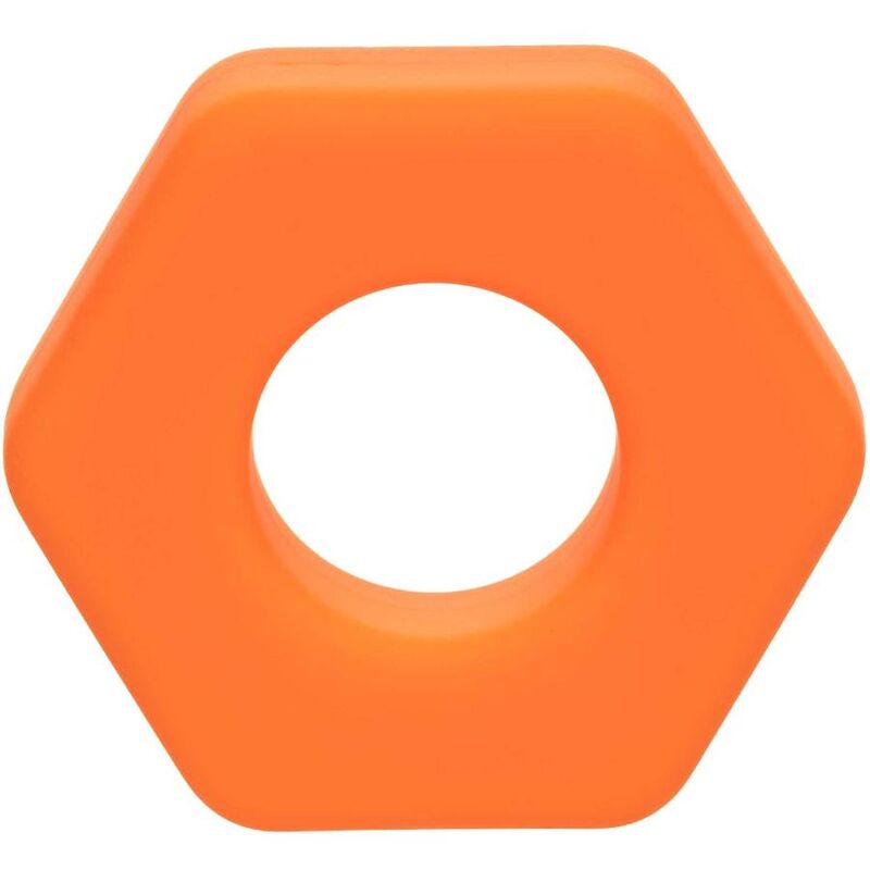 CALEXOTICS - ALPHA BAGUE PROLONG SEXAGON ORANGE - Sensualia