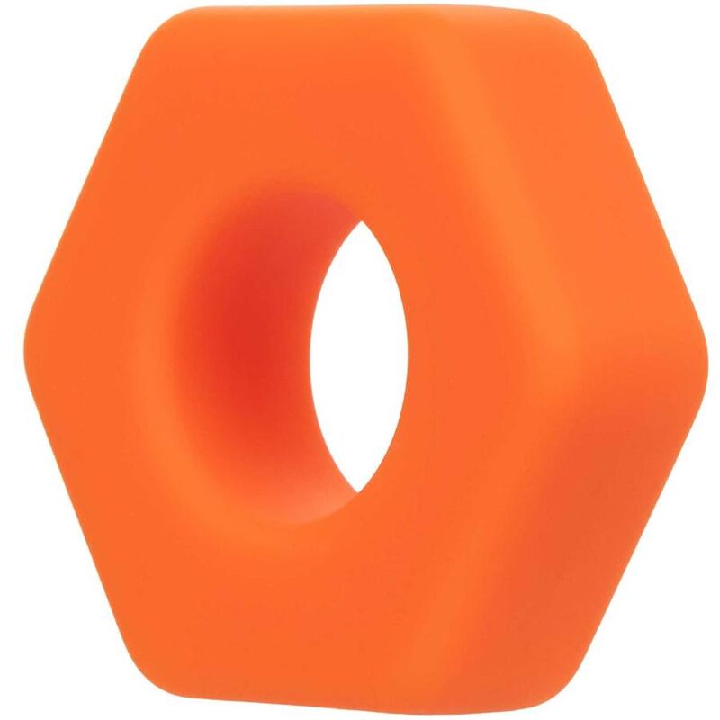 CALEXOTICS - ALPHA BAGUE PROLONG SEXAGON ORANGE - Sensualia