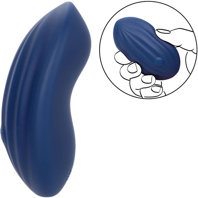 CALEXOTICS - CASHMERE VELOURS CURVE BLEU - Sensualia