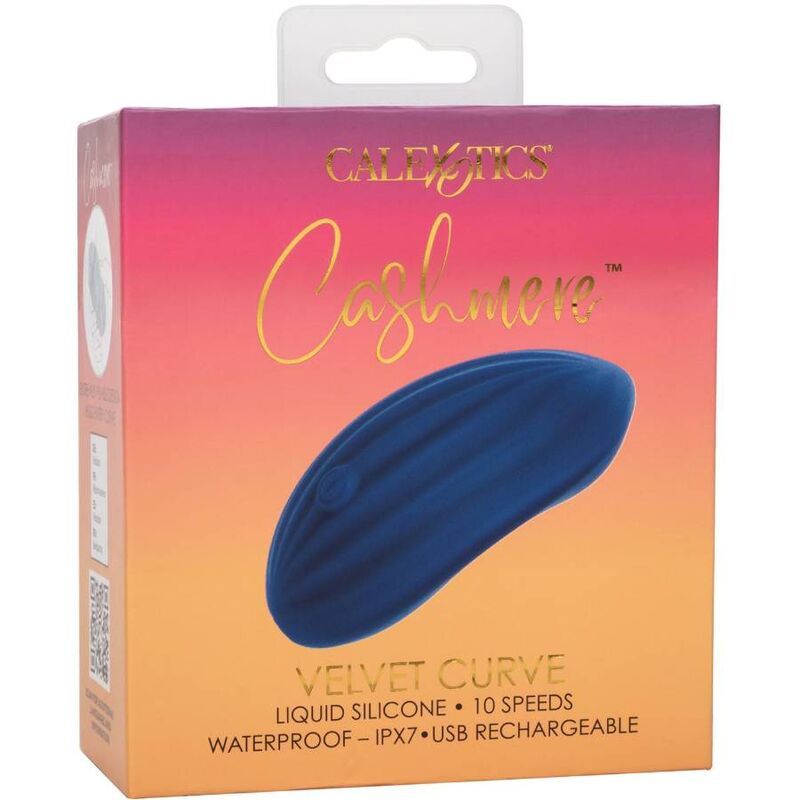 CALEXOTICS - CASHMERE VELOURS CURVE BLEU - Sensualia
