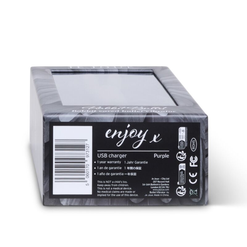 JE JOUE - BALLE VIBRANTE LAPIN VIOLET - Sensualia