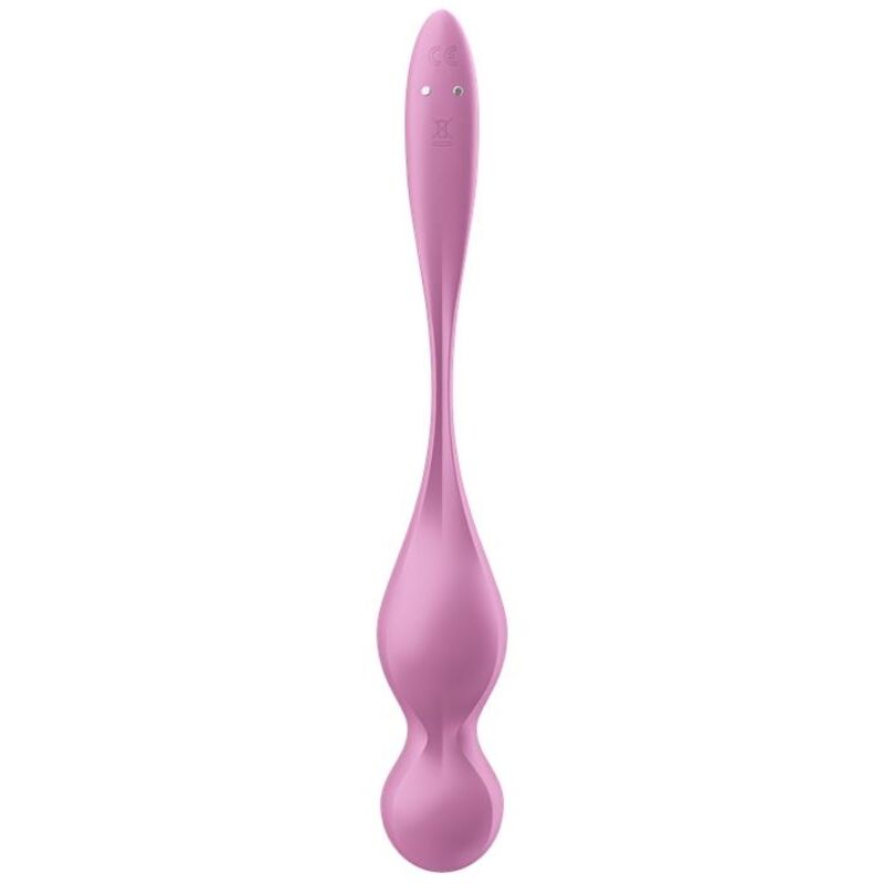 SATISFYER - BALLES VIBRANTES DE KEGEL LOVE BIRDS ROSE - Sensualia